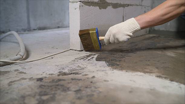 SJ Waterproofing Pros Waterproofing coverage map for Hurricane Mills, TN and surrounding area